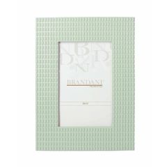 Brandani 59220 Lingotto Aquamarine polyresin photo frame 10x15sm