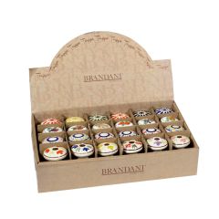 Brandani 51496 ceramic/cork multicolor bottle top