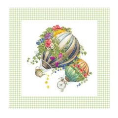 Brandani 10358 Wonderland tablecloth 100x100sm