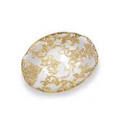 Brandani 51025 DAMASCO gold glass bowl 21cm