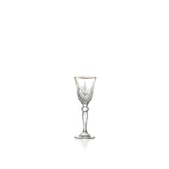 Brandani 52494 GOLD&GOLD CRYSTAL liqueur glass 50ml