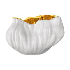 Baci Milano VAS1.KOS01 vase white gold 20cm