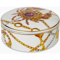 Baci Milano BOX.POR01 round box 13x6cm