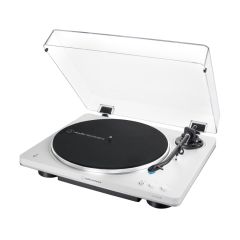 Audio-Technica AT-LP70XBTBS Turntable, White/Silver / AT-LP70XBTWS
