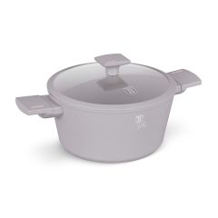 Berlinger Haus BH8101 Taupe casserole with lid 24cm