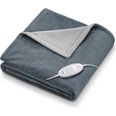 Beurer HD75 heated blanket cosy dark grey