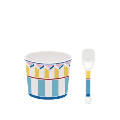 Easy Life 0084/GECR icecream bowl with spoon