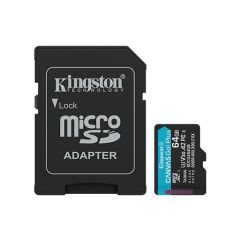 Kingston 64GB Canvas Go Plus microSDXC (SDCG4/64GB)
