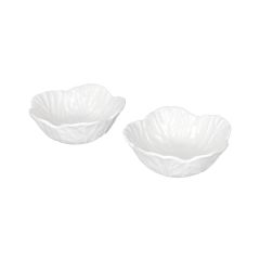 Brandani 51875 CIOTOLA white bowls 2x12cm
