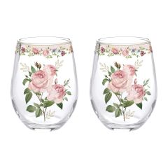 Easy Life 4015/CHRO decorated glass set 2x500ml