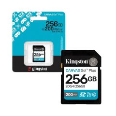 Kingston 256GB SDXC Canvas Go Plus, 200MB/s, UHS-I U3 V30 (SDG4/256GB)