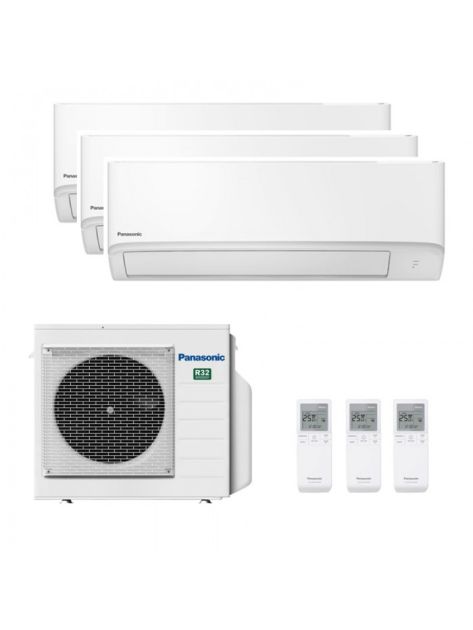 Panasonic CU-3Z68TBE/2*CS-Z35ZKEW/1*CS-Z25ZKEW - Zigzag