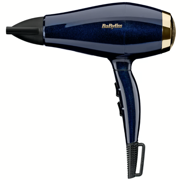 Babyliss 5911E hair dryer black onyx PRO - Zigzag