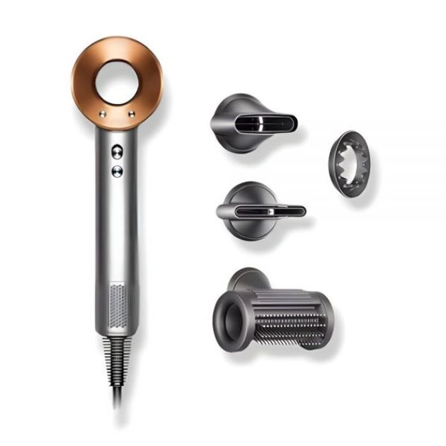 Dyson Supersonic HD15 hair dryer Nickel Copper* - Zigzag