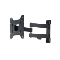 Hama FULLMOTION TV Wall Bracket, 1 Star, 48", 2 Arms, black (118101)