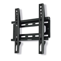 Hama TV Wall Bracket, Rigid, 50", black (220803)