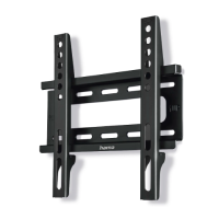 Hama TV Wall Bracket, Tilting, 46", black (220804)