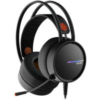 Canyon Interceptor GH-8A Wired Gaming Headset, Black and Orange /CND-SGHS8A