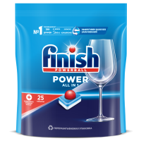 Finish Power All in One dishwasher tablets /25pcs./ new