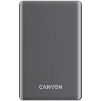 Canyon OnPower 505, 5000mAh Magnetic Slim Power Bank, Dark Grey /CNS-CPB505DG