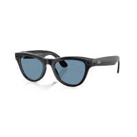Ray-Ban Skyler (RW4010) Shiny Black / Transitions Cerulean Blue (C601/MF52)