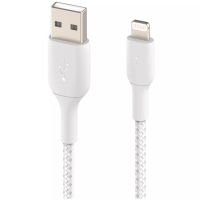 Belkin Lightning Braided Cable,2M,WHT/CAA002BT2MWH