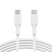 Belkin USB-C to USB-C Cable, 1M, White / CAB003BT1MWH
