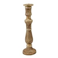 Espiel NEE128 candle gold 33cm