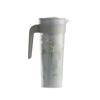 Espiel SCH77976K12 jug 1l with 4 glasses moss green