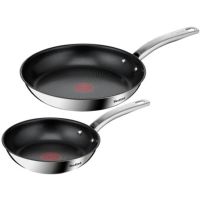 Tefal B817S255 fry pan set SS 20/26cm