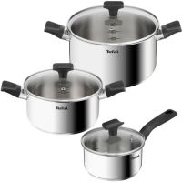 Tefal B925S655 pot & lid set 16/20/24cm 6pcs
