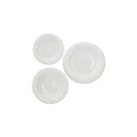 Brandani 51088 Optical new bone china dinner set 18pcs