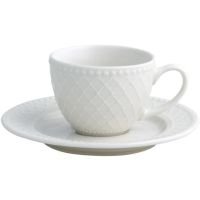 Brandani 53500 Burlesque porcelain coffee cup set 2pcs