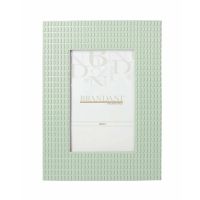 Brandani 59220 Lingotto Aquamarine polyresin photo frame 10x15sm