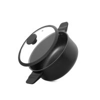 Fissman 14628 ADELINA casserole with glass lid 24sm 4.58l