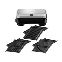 Braun SM5038 Sandwich and waffle maker