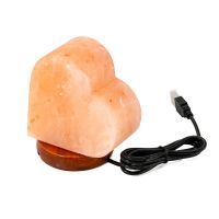 Barry Salt lamp Heart with USB
