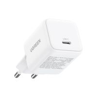 UGREEN 20W GaN Fast Charger, USB-C, White /55554