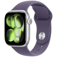 Apple Watch Series 11 GPS 42mm Silver, Purple Fog Sport Band - S/M /MEU64