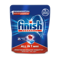 Finish All in One dishwasher tablets /25pcs./
