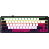 Lorgar Wireless Mechanical Gaming Keyboard Pro, Black/White/Pink, EN layout /LRG-KBP7075W-BK-US
