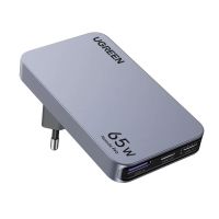 UGREEN 65W Nexode GaN Pro, 3-Port Ultra-Slim Fast Charger USB-A, 2*USB-C /25356