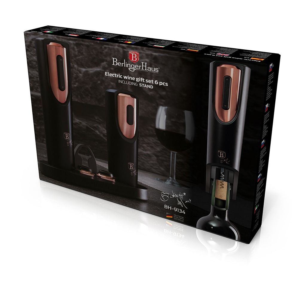 Berlinger Haus BH9134 Black Rose electric wine opener