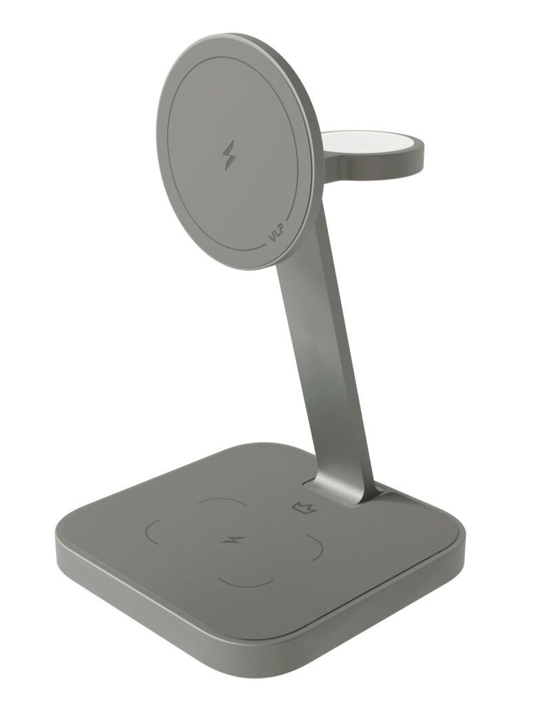 VLP Unity Power 3in1 Wireless Charger, Natural Titanium /1092006