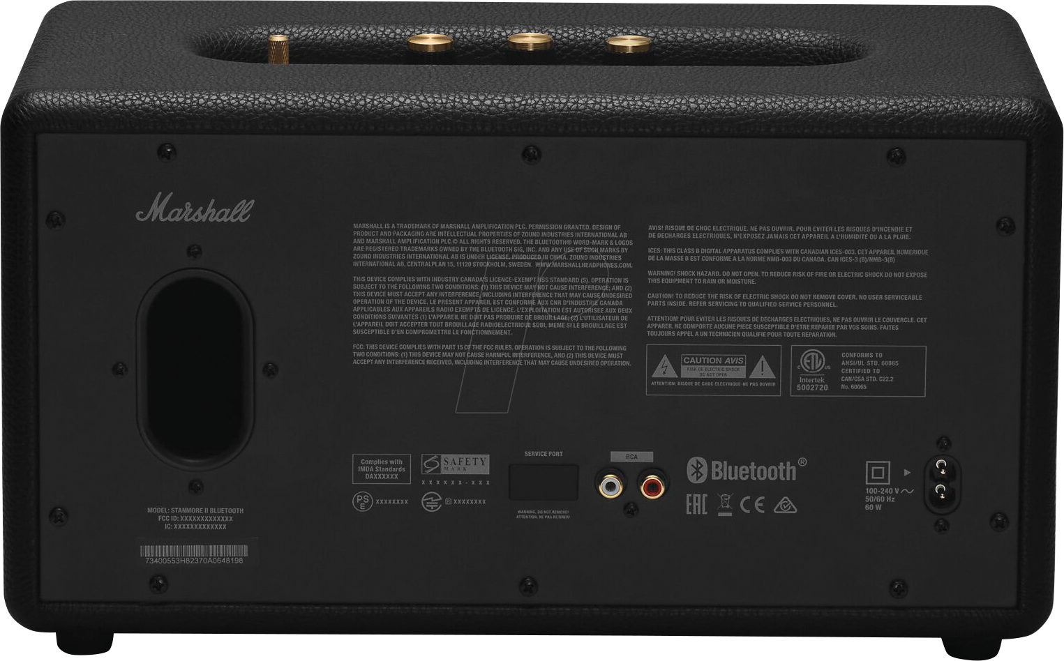 Marshall Stanmore II BT Black (1001902) - Zigzag