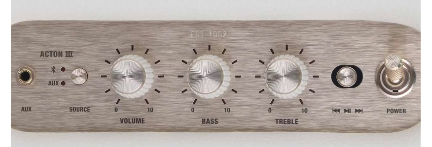 Marshall Acton III Cream (1006005) - Zigzag