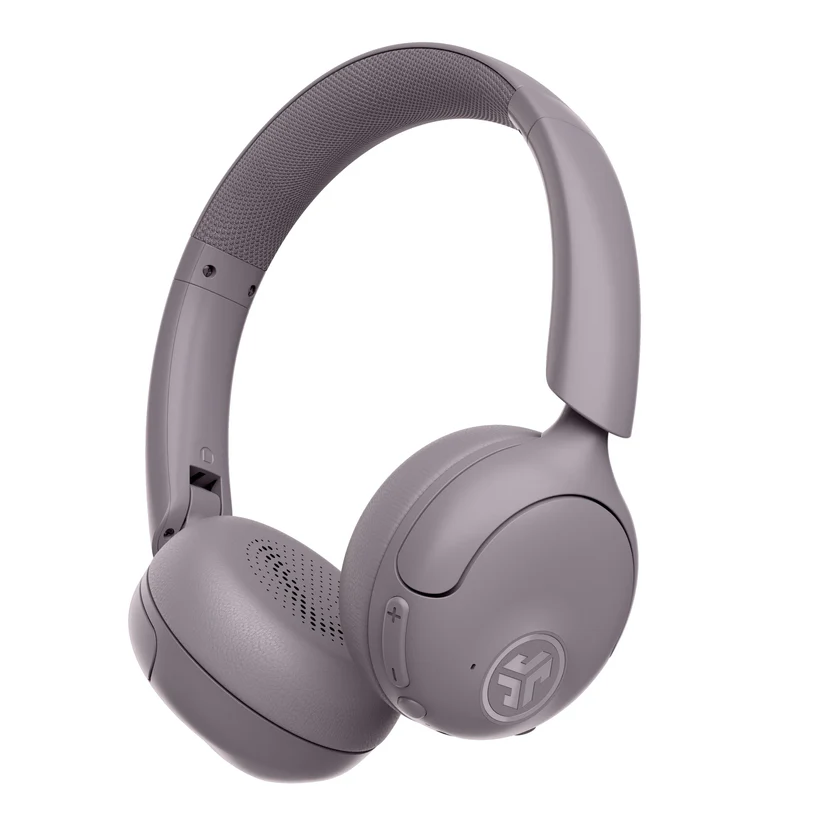 JLab Go Lux ANC Wireless Headphones, Mauve (IEUHBGOLUXANCRMVE93)