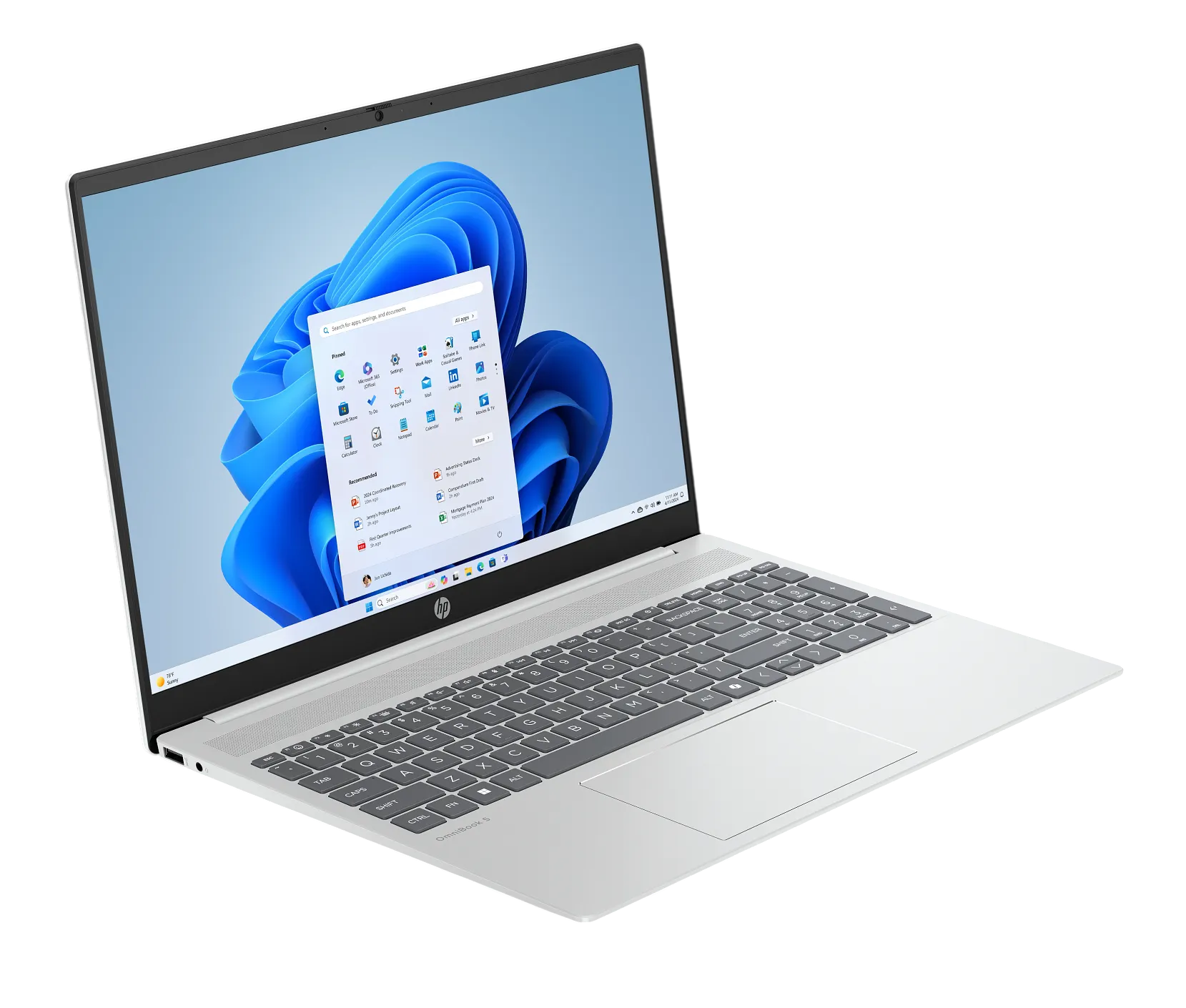 HP OmniBook 5 16" OLED ULTRA 5-322 16GB/512GB W11H Meteor Silver /E7TQ0EA