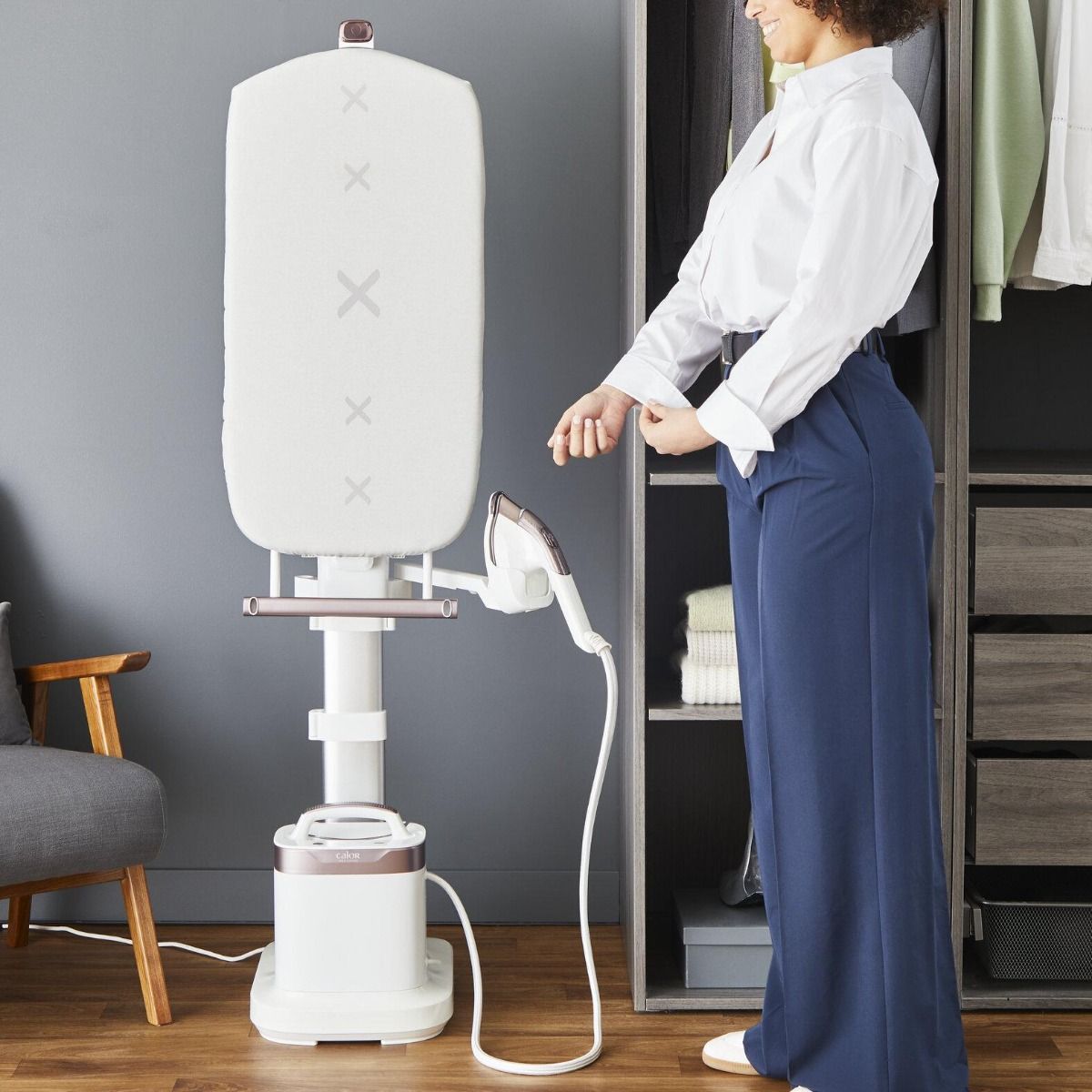 Tefal QT1811E0 Steam ironing system IXEO Vision