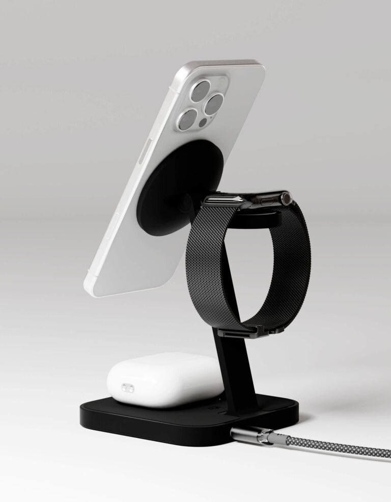 VLP Unity Power 3in1 Wireless Charger, Black Titanium /1092007